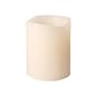 Enjoy Lighting 371702 Ivory Smooth Vanilla Scented Wax LED Pillar Candle, 3-Inch by 4-Inch