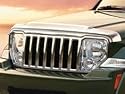 Jeep Liberty Chrome Front Air Deflector