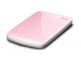 Buffalo MiniStation Lite 500Gb Portable USB 2.0 Hard Drive (Pink)