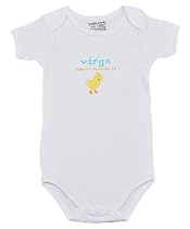 Luvable Friends Astrological Sign Virgo Bodysuit (Sizes 0M  9M)