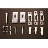 10 Complete Sets SECURITY HANGER Hardware Brackets for Art Picture Frame Mirror Secure Safe Hanging Installation with FREE Wrench