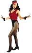 Deluxe Sexy Cinema Girl with New Low Price - Also 50s or 60s Hat Check Girl Costume (RUNS SMALL)