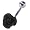 Bauchnabel-Piercing Schmuck Stecker Rose Schwarz
