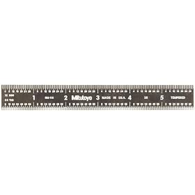 Mitutoyo 182-113 6 3R Black Steel Rule
