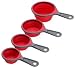 Measuring Cup Set - Silicone - Red