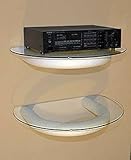 WM-2519s Wall Mount Shelf (Light Silver Finish)