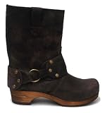 Sanita 'Mohawk' Wooden Clog Boots (Art: 452203)