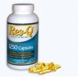 Res-Q 1250 - highest grade EPA & DHA, essential omega-3 fatty acids on the market today ~ 1 - 200 Capsule Bottle
