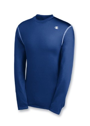 Champion T625 Double Dry Competitor Compression Long Sleeve - Black