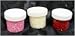 Valentine Cake Decorations - Pink, Red & White Jimmies Shaped Edible Candy Sprikles Package (3 pcs) SAVE $2.27