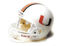Miami Hurricanes Full Size Deluxe Replica NCAA Helmet by Riddell