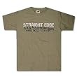 STRAIGHT EDGE - Kiss Your Beer - Tan T-shirt - SXE