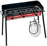 Camp Chef TB-90LWG Red Tahoe Deluxe Portable Barbecue Grill 3-Burner