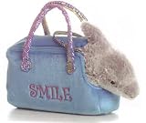 Plush Gray Dolphin Fancy Pals Pet Carrier 8 &acute; - B000FBF086