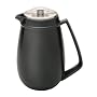 Bonjour Maurice Ceramic Porcelain Coffee Press, Black