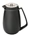 Bonjour Maurice Ceramic Porcelain Coffee Press, Black