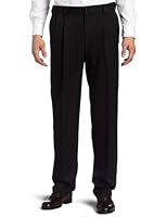 Haggar Men's Cool 18 Hidden Expandable-Waist Pleat-Front Pant