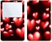 Red Hearts Design Skin Decal Sticker for Apple iPod video 30GB/ 60GB/ 80GB Player
