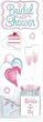 Touch Of Jolee's Dimensional Sticker-Bridal Shower
