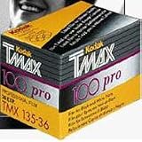 Click here to buy Kodak T-Max 100 Speed Black and White Film TMX 135-36 Exposures by Kodak.