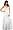 White Maxi Summer Halter Beach Party Long Sun Dress, Small