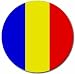 Chad Flag Round Mouse Pad