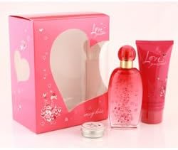 Love Passport Flower Drop EDP 1.7oz Spy + Body Milk 150ml + Glossy Lip Gloss By Peynette