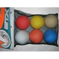 6 Pack Bag of Lacrosse Balls