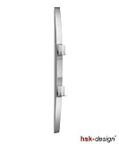 Blomus Edelstahl Wandleuchter 2-flg. 100 cm