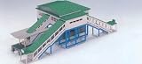 Nゲージ ストラクチャー(鉄道関連施設) 橋上駅舎 (完成品) #23-200
