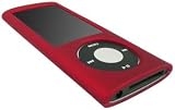 GreyMobiles Ruby Red Hybrid Armor Case For Apple iPod Nano 5G 8GB 16GB (5th Generation) WITH SCREEN PROTECTOR