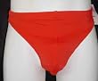 Dark Orange Swimwear Thong
