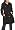 London Fog Women's Faux Silk Double Breasted Trench Coat