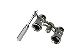 31DGUtv eUL. SL160  Masterpiece Collection Prelude 3x Opera Glasses, Silver finishMasterpiece Collection Prelude 3x Opera Glasses, Silver finish Model MP BI PRELUDE