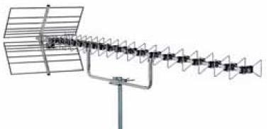 BLU920F 17dB UHF(CH14-69) Deep-Fringe/Rural HDTV Antenna