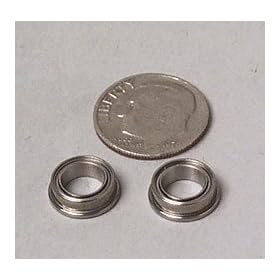 897 Ball Bearings 1 4x3 8 Flanged (2) from Associated Electric Car Kits