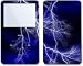 Lightening Blue Design Skin Decal Sticker for Apple iPod video 30GB/ 60GB/ 80GB Player