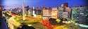 Plaza De La Republica, Buenos Aires, Argentina Photographic Poster Print by Panoramic Images, 36x12