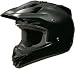 SHOEI VFX-DT VFXDT SOLID BLACK MOTORCYCLE Off-Road-Helmet