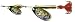 Cormoran CORA Z 3D-Tandem-Spinner Bachforelle 20g