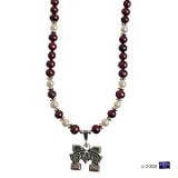 Mississippi State Bulldogs Fancy Gems Necklace