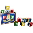 Large Alphabet Blocks by