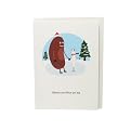 Set/8 Boxed Holiday Cards - Beans & Rice On Ice