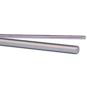 3/4 dia. x 9" Lg., Steel, 60 Case LinearRace Shaft, Thomson (1 Each)