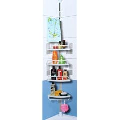 Teleskop Badregal - Duschecke h�henverstellbar von 120 - 300 cm