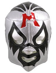 MIL MASCARAS Lucha Libre Wrestling Mask (pro-fit) Costume Wear - Silver