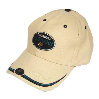 NFL JACKSONVILLE JAGUARS KHAKI STONE COTTON HAT CAP