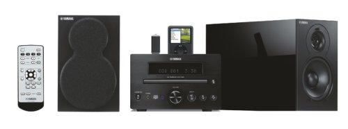 Yamaha Piano Craft E 330 Kompaktanlage (2x20W, Apple iPod Dock, USB, MP3) schwarz
