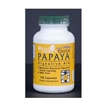 The Original Green Papaya Digestive Aid by Royal Tropics - 150 caps.