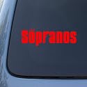 SOPRANOS - Vinyl Decal Sticker #A1371 | Vinyl Color: Red